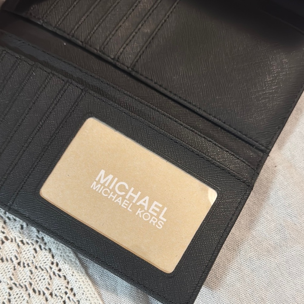 Michael Kors Black Wallet - Picture 2 of 7